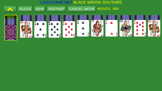 BLACK WIDOW SOLITAIRE